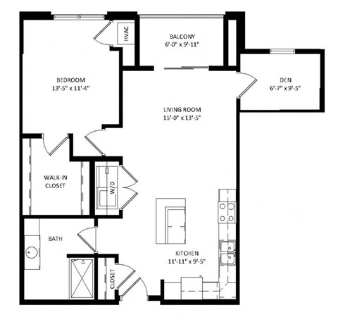 a black and white floor plan of a house